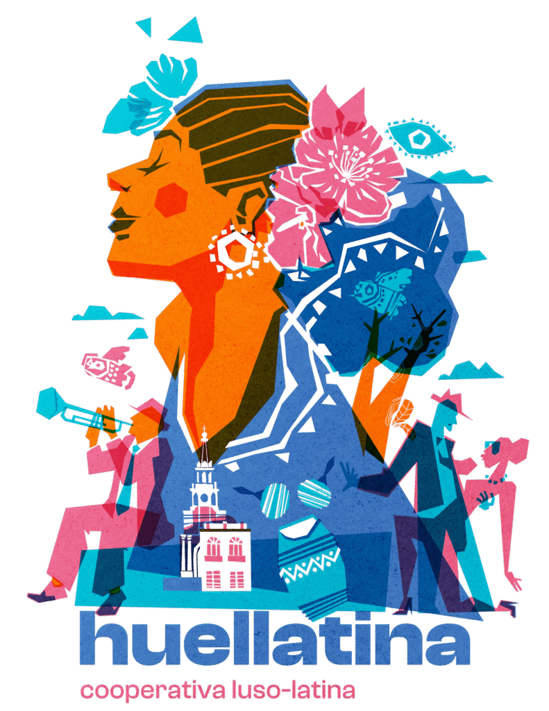 Comunidade latina Porto Logo Huellatina