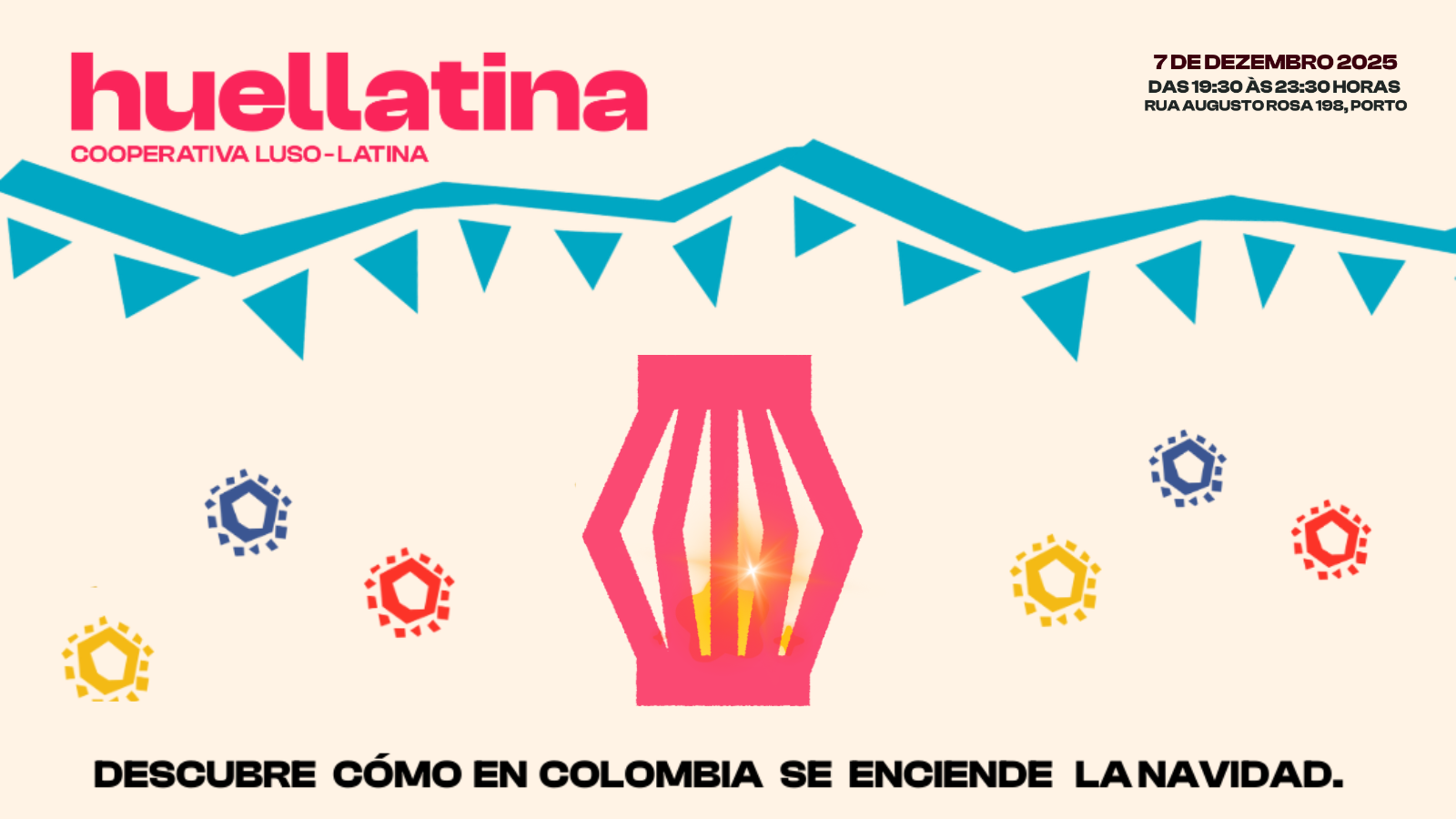 Noite de Velinhas em Porto: Natal Colombiano